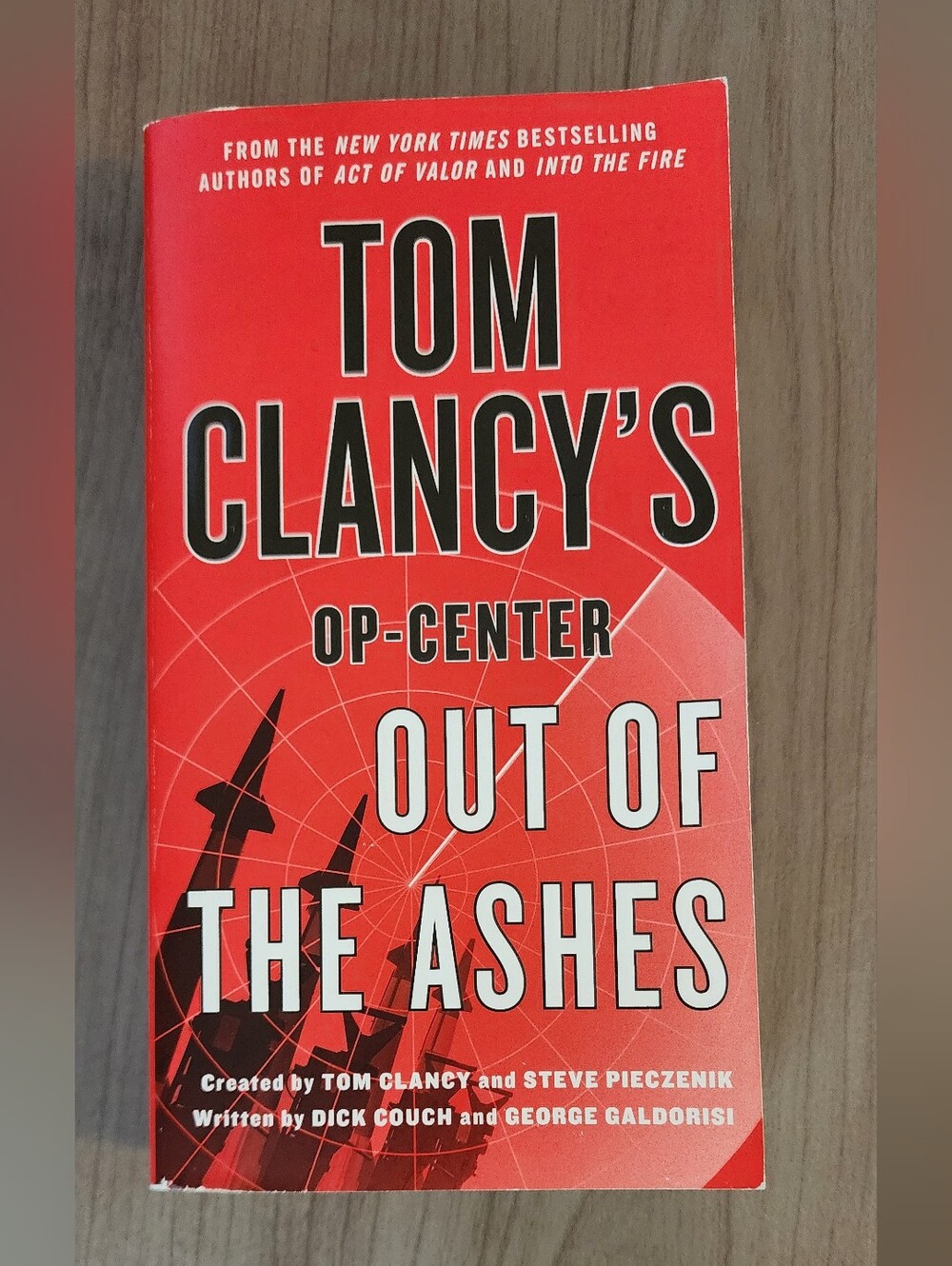 Tom Clancy's OP-Center Out of the Ashes - Red Paperback